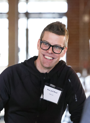 Jeff Ward smiling